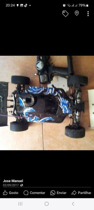 Radio modelismo carro a bateria