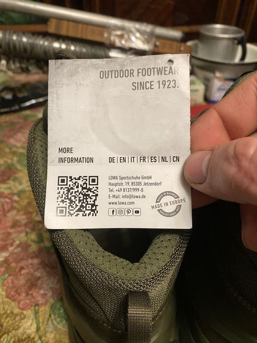 Lowa zephyr mk2 gtx mid 46