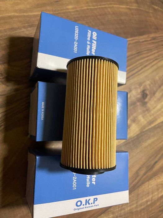 Новий Масляний фільтр вставка дизельний Hyundai/Kia 26320-2A001