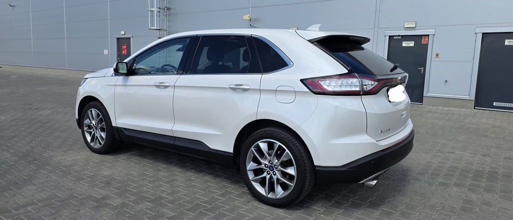 Ford Edge Ford Edge TITANIUM 2.0 EcoBoost + LPG , 2018r. Biała Perła , AWD