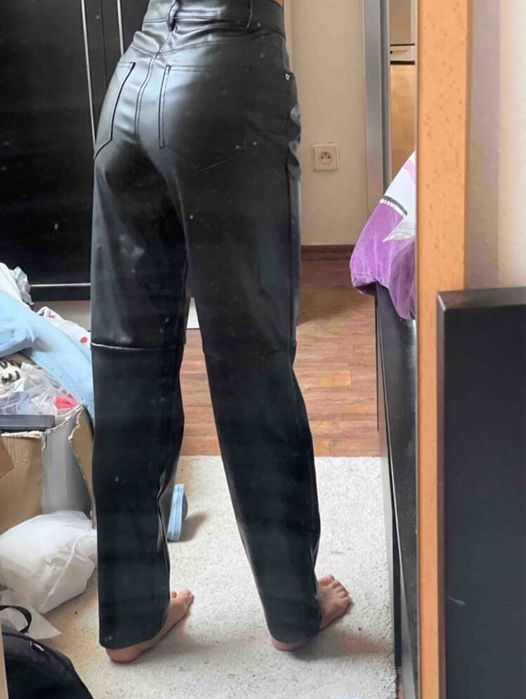 Штани з еко шкіри/кожані