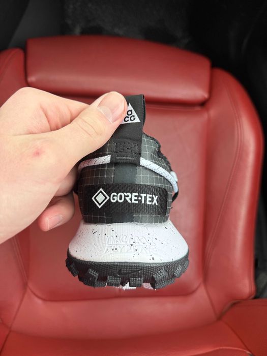 (ОПЛАТА ПІСЛЯ ОГЛЯДУ)Nike Acg Mountain Fly Gore-tex Black White Найк