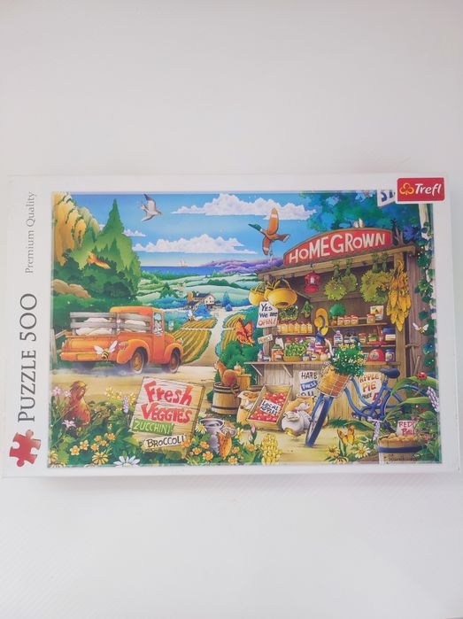 Puzzle 500 Trefl Poranek na wsi
