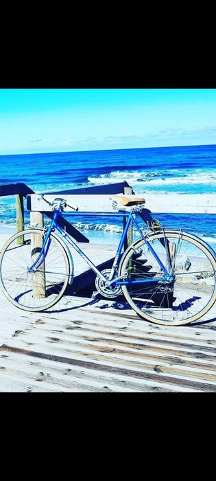 Bicicleta Azul Clássica Motobecane