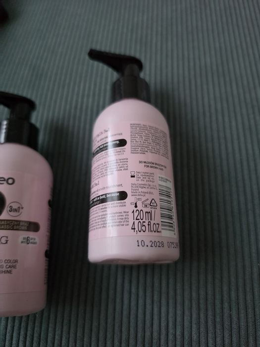 2x Delia Cameleo maska koloryzująca klasyczny brąz 120 ml