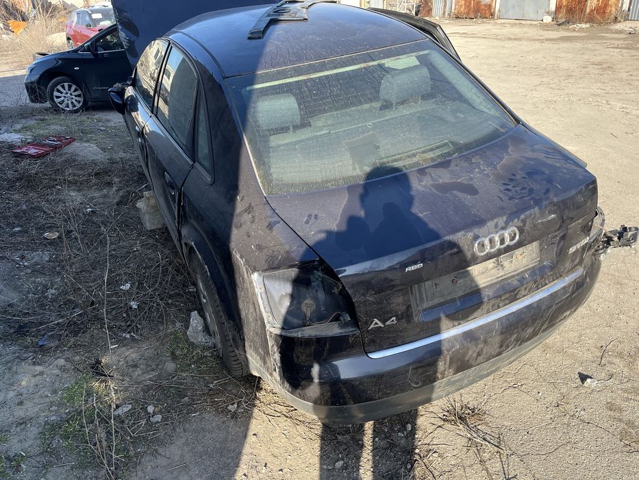 Audi A4B6 1.9TDI 130лс механика разборка