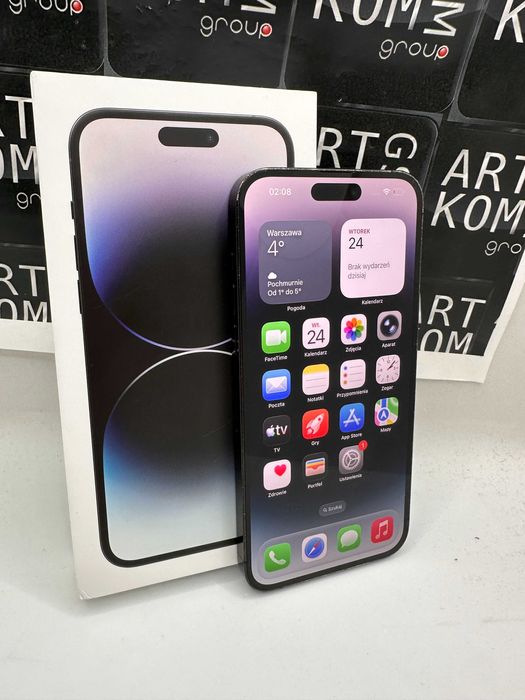 NAJTANIEJ od ARTKOM Jak NOWY iPhone 14 PRO Max 256GB 1800zł HIT Cena