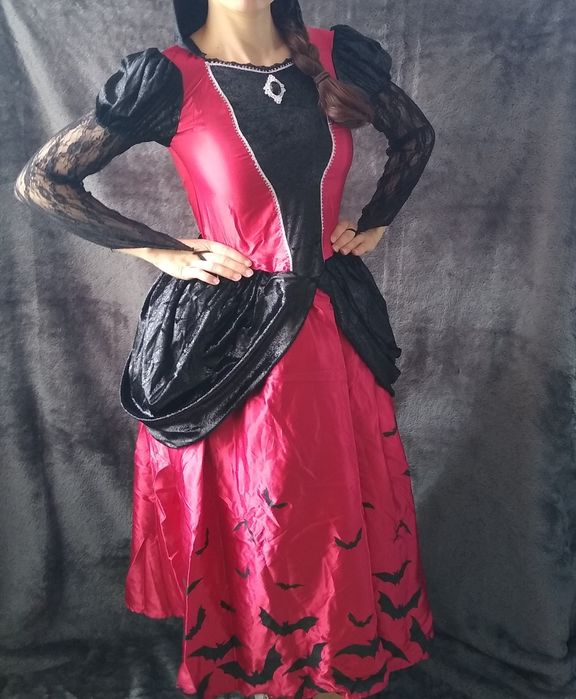 Kostium dla dorosłych gotycka wampirzyca