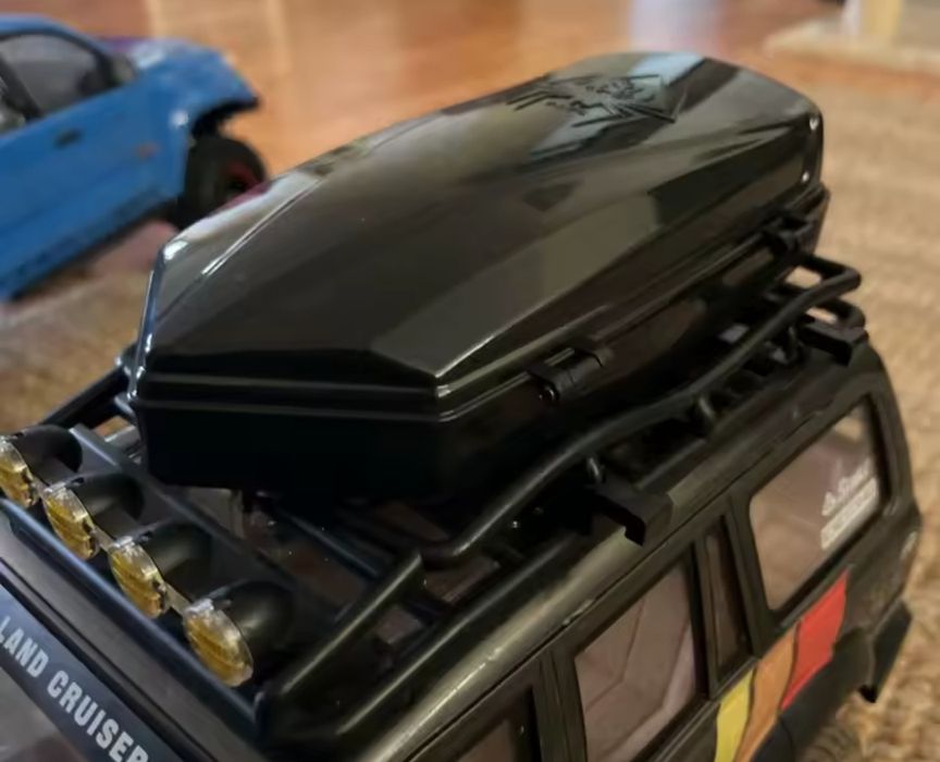 Bagażnik dachowy trumna do modelu rc 1:10 TRX SCX AMEWI TAMIYA reely