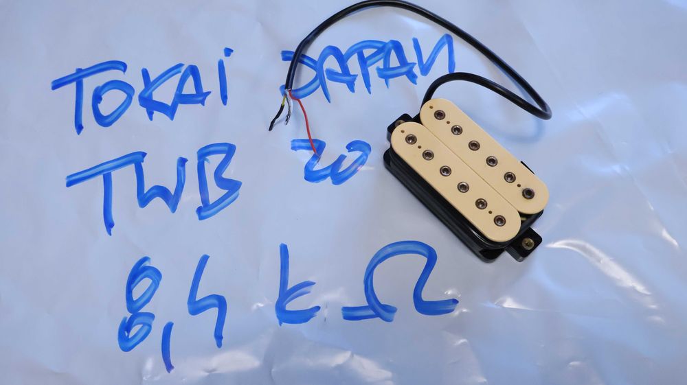 Przetwornik gitarowy humbucker Tokai TWB 20 Japan