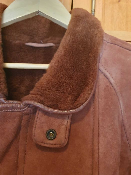 Casaco de pele natural, anos '90 | homem | castanho