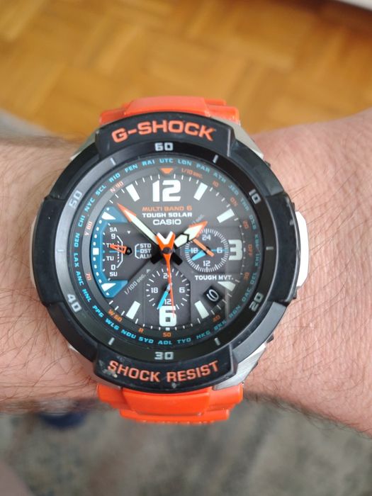 Casio GW-3000M pomarańczowy