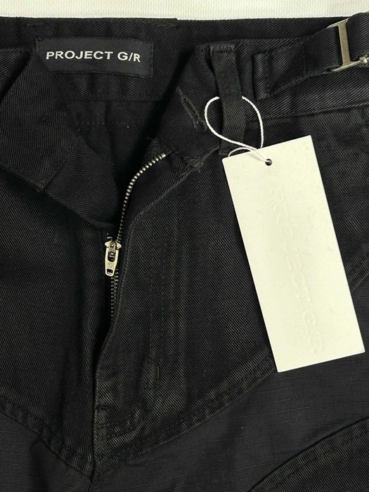 Project GRAILZ G/R  jeans джинси джинсы черные archive opium чорні