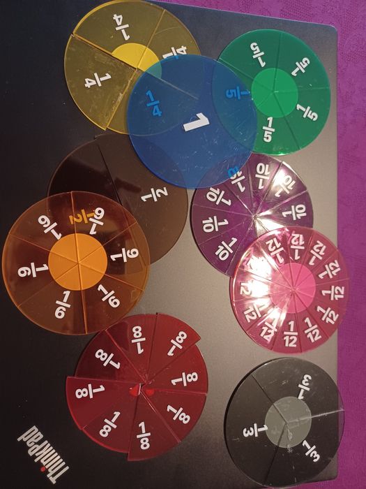Fractions Represented by Circles – Mathematics, 1st Cycle64750500973187124
