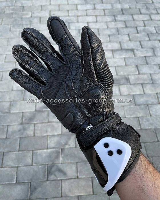 Мото перчатки, рукавиці Alpinestars GP PRO Чорні шкіряні з захистом