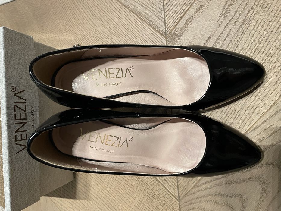Czarne szpilki VENEZIA, EUR 36