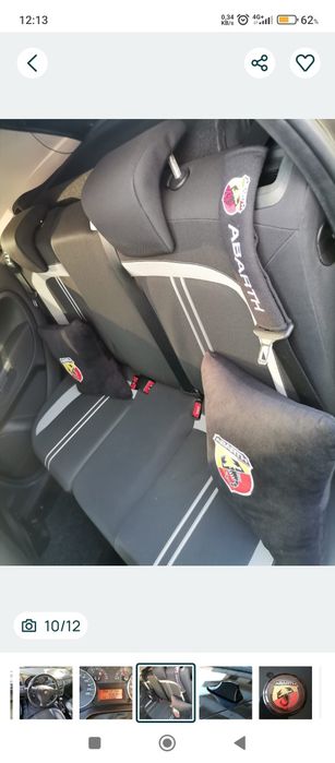 Fiat Grande Punto 1.2 Design Giugiaro e Look visual Abarth Sport, muito estimado, carro de garagem.
