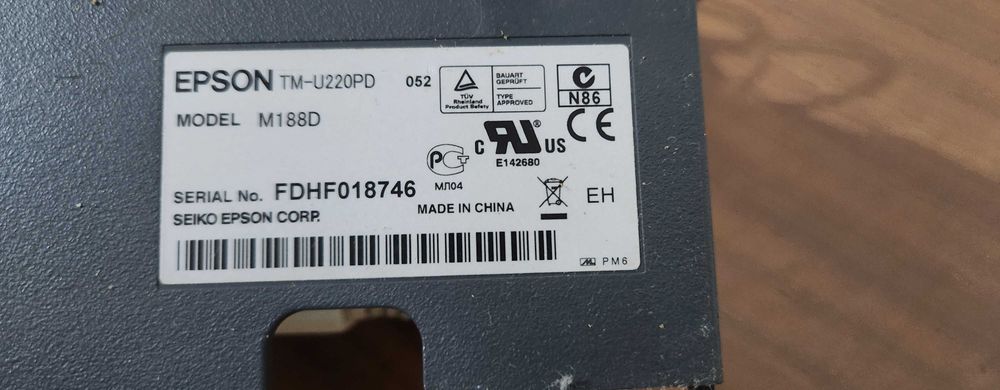 Impressora matricial Epson para faturação