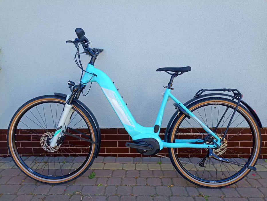 Nowy Elektryczny ROCK MACHINE CROSSRIDE INT e400 B Bosch Shimano 500WH