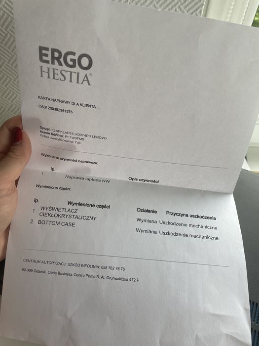 Laptop Lenovo Ideapad L340-15IRH Gaming sprawny