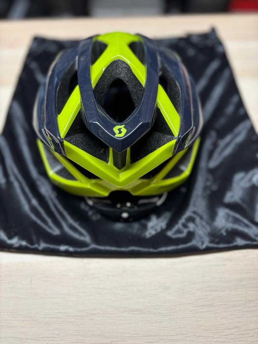 Capacete bicicleta Scott Wit Preto e Verde (M)