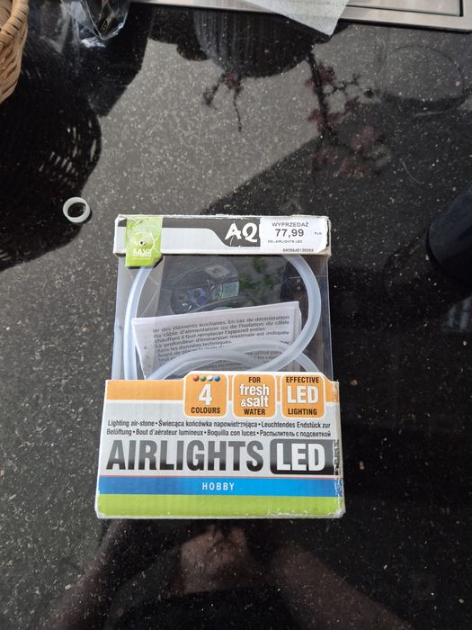 Napowietrzacz z dekoracyjnymi światełkami