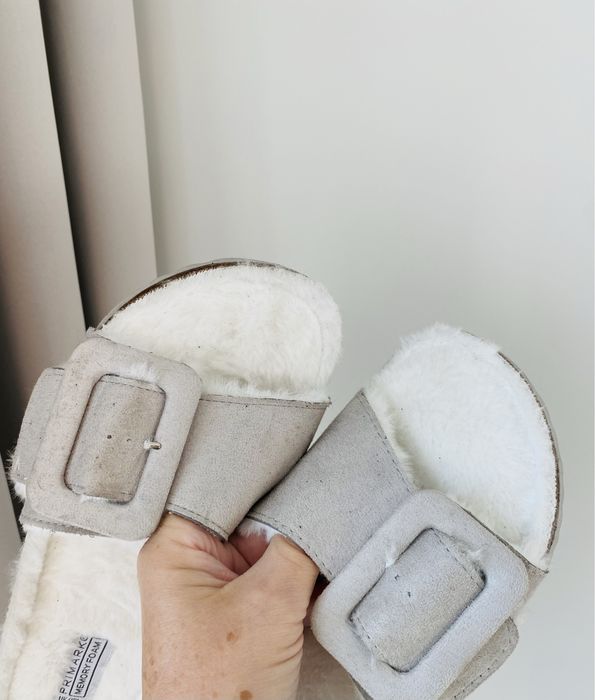 Klapki z ociepleniem Primark  r. 38/39