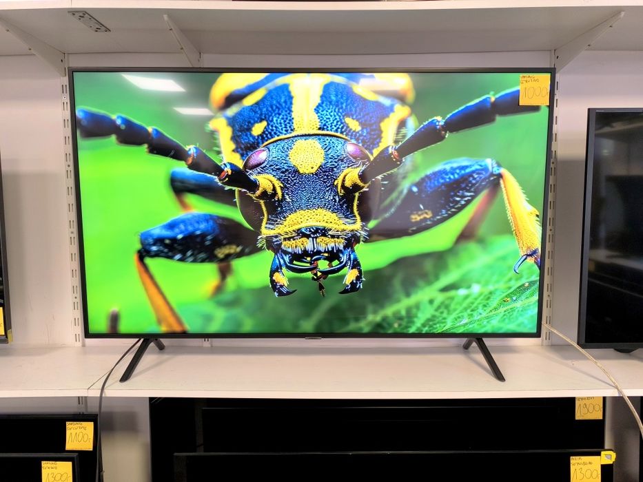 Samsung 55 cali 4k UHD hdr Smart WiFi DVB-T2 55RU7102 gwarancja 3m telewizor