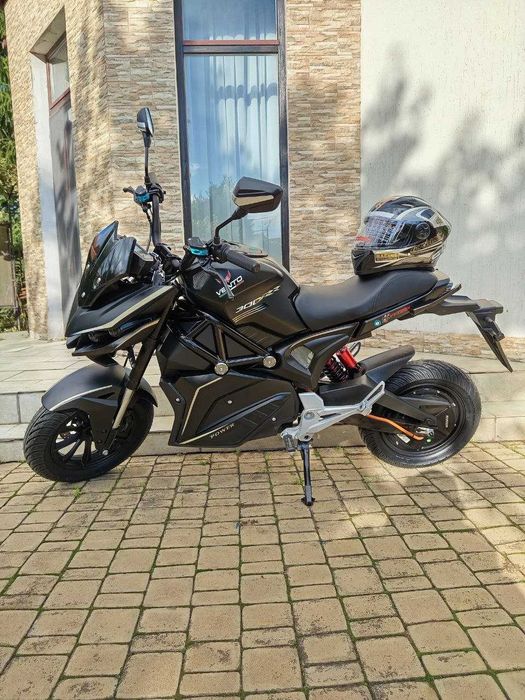 Электромотоцикл PYTHON Электробайк 2800W, шлем в подарок, гарантия 12