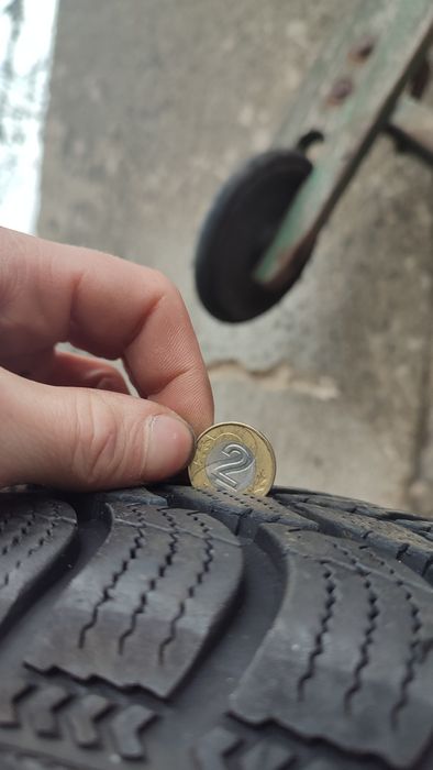 Opony + stalówki ×4 zimowe jak nowe 2020 Dębica 155/80r13 4 × 100