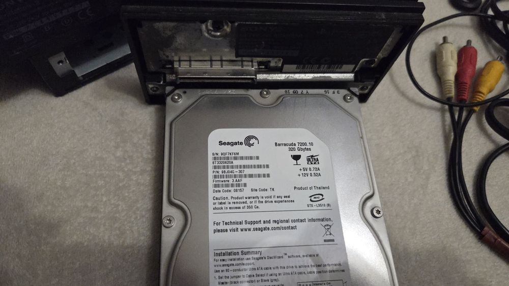 Playstation 2 DualSchock 2 Network Adaptor 320GB FMCB HDMI