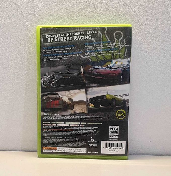 Gra Need for Speed: ProStreet Xbox 360 2xAng