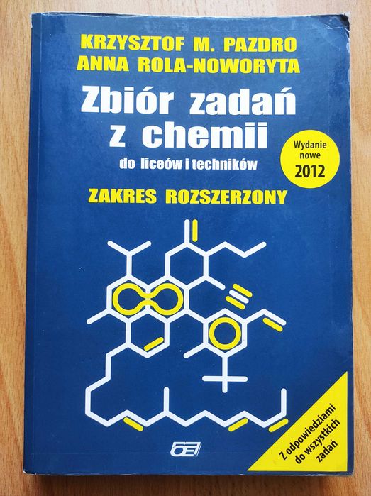Zbiór zadań z chemii - Pazdro, Rola-Noworyta