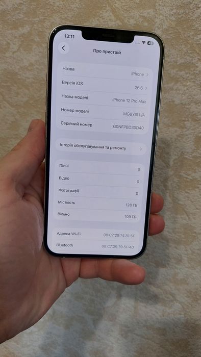 Продам Смартфон Apple iPhone 12 Pro Max 128GB Silver
