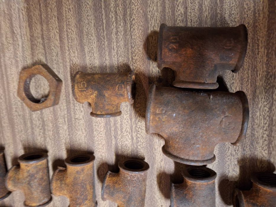 Тройники фитинги гайки 15 20 25 сантехніка ссср по шт або одним лотом