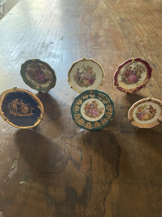 Small Limoges Porcelain Plates