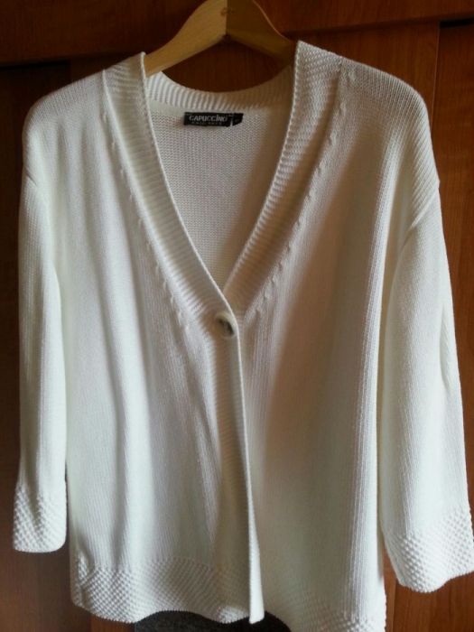 Sweter biały roz. 46