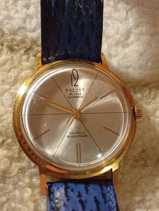 Męski zegarek automatyczny Poljot de luxe.
