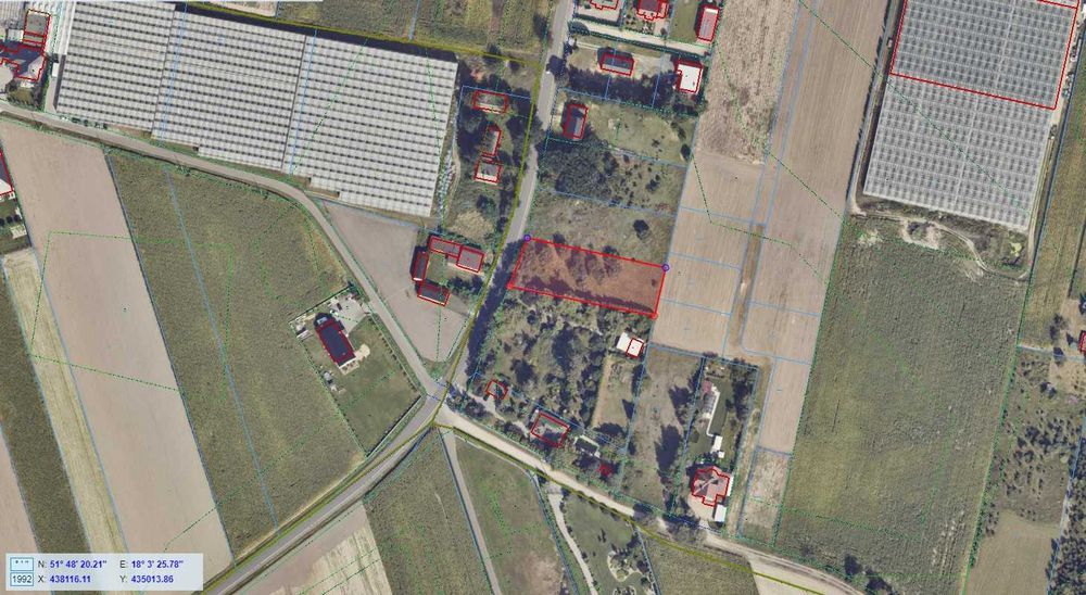 Działka budowlana powierzchnia 2000m2 w Piotrowie 5km od Kalisza