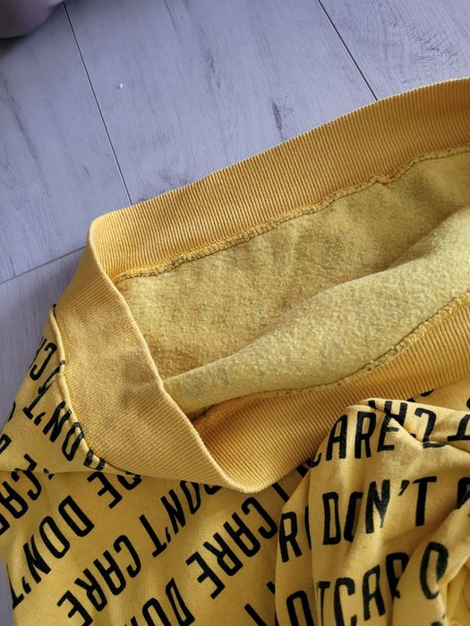 Zestaw bluza ze sweterkiem żółte rozm 38