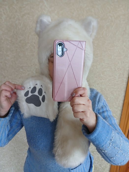 Дитяча зимова шапочка