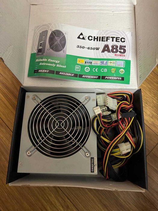 Блок живлення 500W Chieftec A80 CTG-500-80P 2x6+2pin GPU