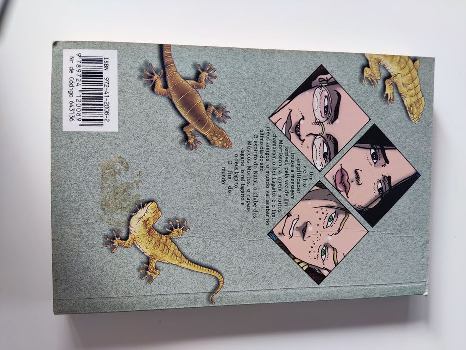 Livro O rei lagarto de triângulo jota