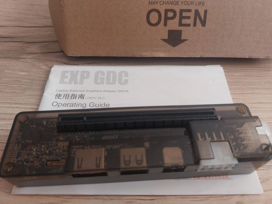 Zewnetrzny adapter grafiki do laptopa EXP GDC