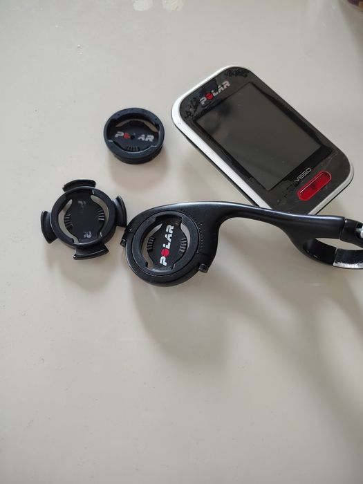 Nawigacja rowerowa polar V650 licznik z uchwytami