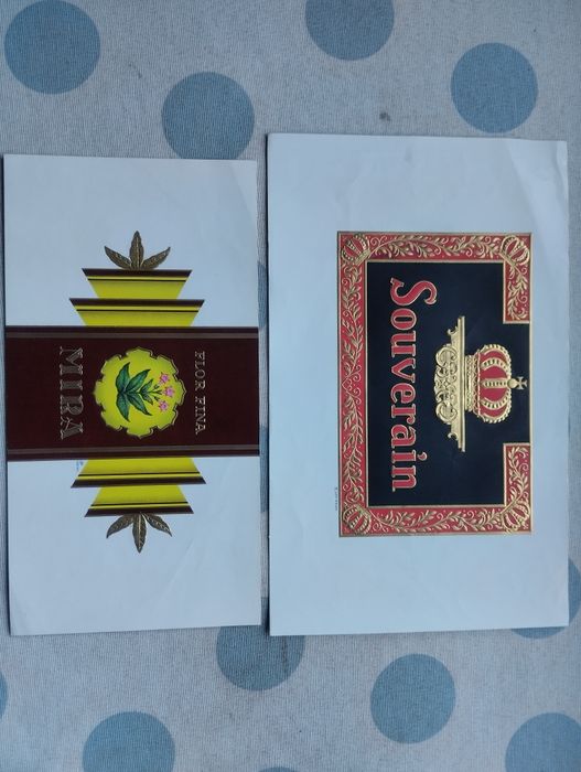 Litografias de caixas de Charuto