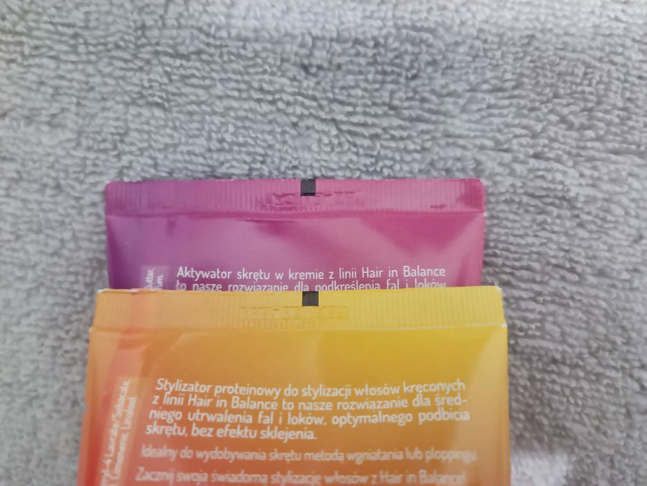 Zestaw kosmetyków do włosów onlybio stylizator aktywator pantene szamp
