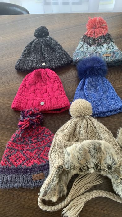 Зимние шапки разных брендов Bogner, Barts. размер S-L