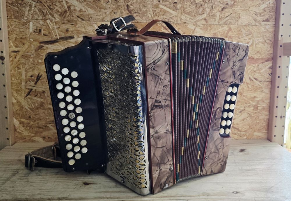 Concertina Hohner em Fá
