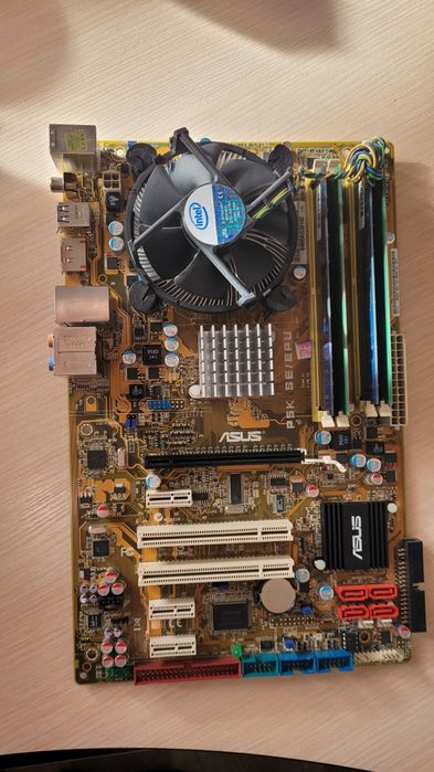 Asus P5K SE/EPU (комплект)